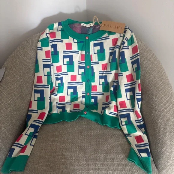 Palava Vera Mexico City Cardigan NWT - Picture 3 of 8